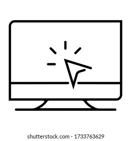 Touch screen icon vector illustration