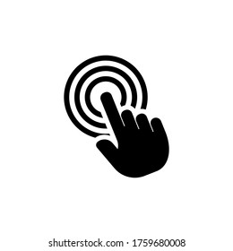 Touch Screen Icon - Vector Illustration for Design and Websites, Presentation or Application.