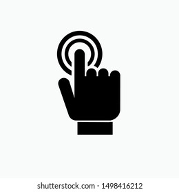 Touch Screen Icon - Vector, Sign and Symbol for Design, Presentation, Website or Apps Elements.