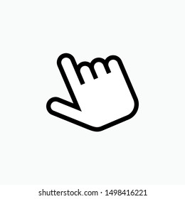 Touch Screen Icon - Vector, Sign and Symbol for Design, Presentation, Website or Apps Elements.