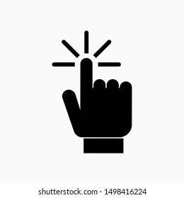 Touch Screen Icon - Vector, Sign and Symbol for Design, Presentation, Website or Apps Elements.
