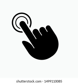 Touch Screen Icon - Vector, Sign and Symbol for Design, Presentation, Website or Apps Elements.