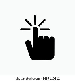 Touch Screen Icon - Vector, Sign and Symbol for Design, Presentation, Website or Apps Elements.