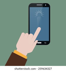 touch screen mobile phone 