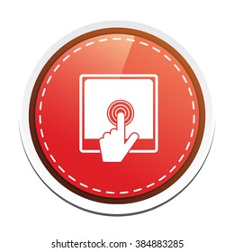 touch screen phone icon