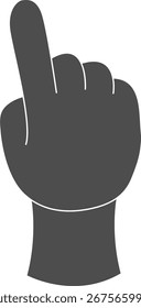 Touch Screen Pointing Hand Gesture Vector – Mobile UI Icons
