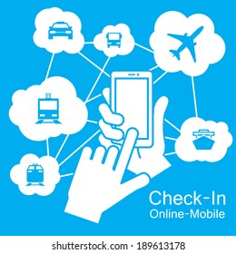 touch screen Smart Phone ,transport travel