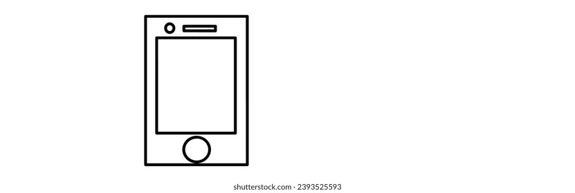 Smartphone de pantalla táctil en moderno