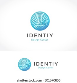 Touch Screen Technology Logo Template