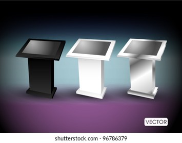 touch screen terminal stand