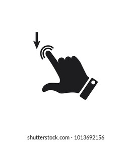 touch screen vector icon 