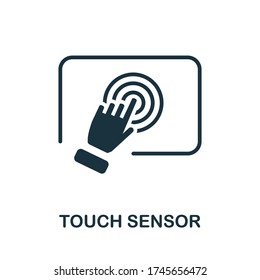 Touch Sensor icon. Simple element from sensors icons collection. Creative Touch Sensor icon ui, ux, apps, software and infographics