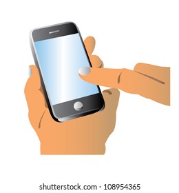 touch and slide phone