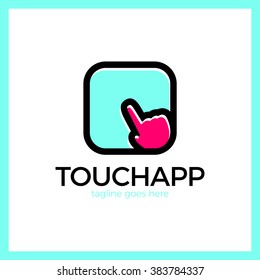 Touch Square Watch App Colorful Logo