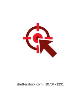 Touch Target Logo Icon Design