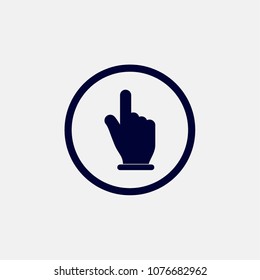 touch vector icon