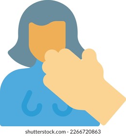 táctil Ilustración vectorial en un fondo transparente. Símbolos de calidad superior. Iconos vectoriales de color de línea para el concepto y el diseño gráfico. 
