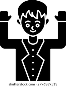 Touchdown Art vector Icon Design Illustration
