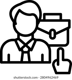 Touchline Tycoon Vector Design Icon Style
