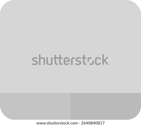 touchpad icon flat style design