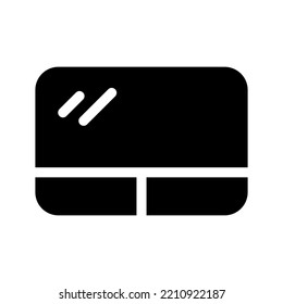 Touchpad Icon Vector Symbol Design Illustration