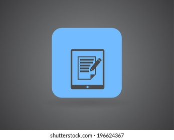 touchpad notes icon