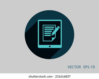 touchpad notes icon
