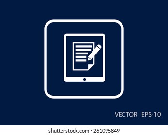 touchpad notes icon