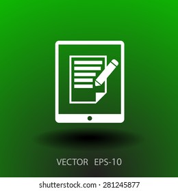 touchpad notes icon