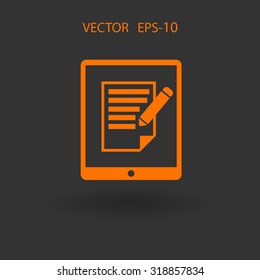 touchpad notes icon
