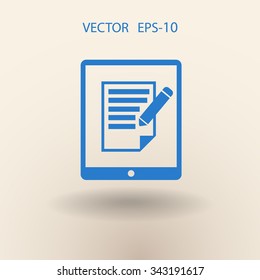 touchpad notes icon