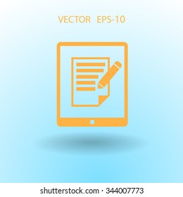 touchpad notes icon