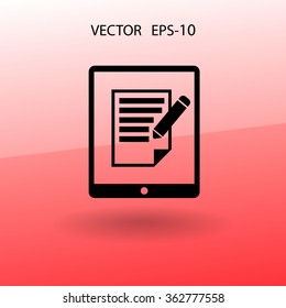 touchpad notes icon