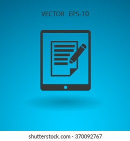 touchpad notes icon