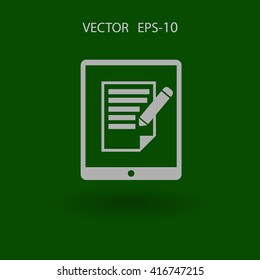 touchpad notes icon
