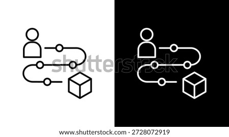Touchpoints White Icon Set Design