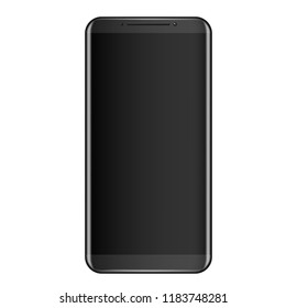 touchscreen cellphone tablet smartphone isolated on white background. vector illustration