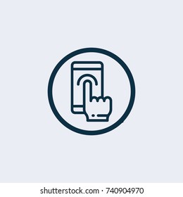 Touchscreen icon