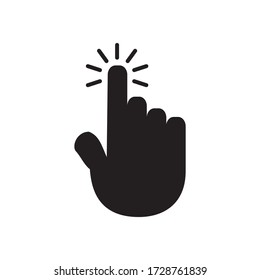 Touchscreen Icon Design Vector Template