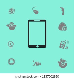touchscreen phone vector illustration