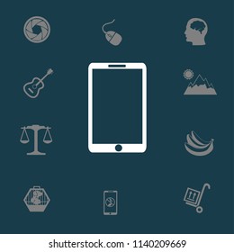 touchscreen phone vector illustration