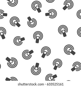 Touchscreen seamless pattern. Vector illustration for backgrounds