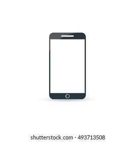 Touchscreen Smartphone icon. logo for online store