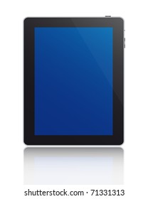 Touchscreen tablet