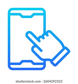 Touchsreen Icon Element for Design