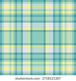 Harte Hintergrund Textur Stoff, funky Muster nahtlose Vektor. Durcheinander prüfen Textil Tartan kariert in Teal und Sterling Silber Farben Palette.