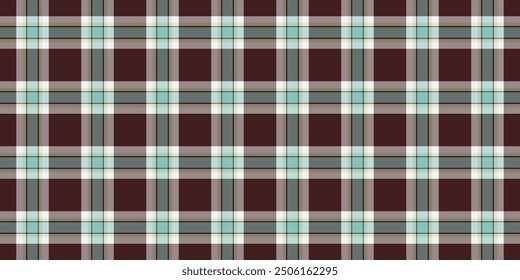 Hartes Textil-Textur-Muster, Länge Hintergrund überprüfen Tartan. Plank Stoff nahtlose Vektorgrafik in Pastellfarben und dunklen Farben Palette.