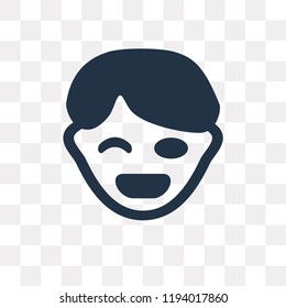 Tough vector icon isolated on transparent background, Tough transparency concept can be used web and mobile