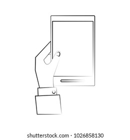 touhscreen smartphone device