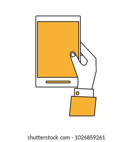 touhscreen smartphone device